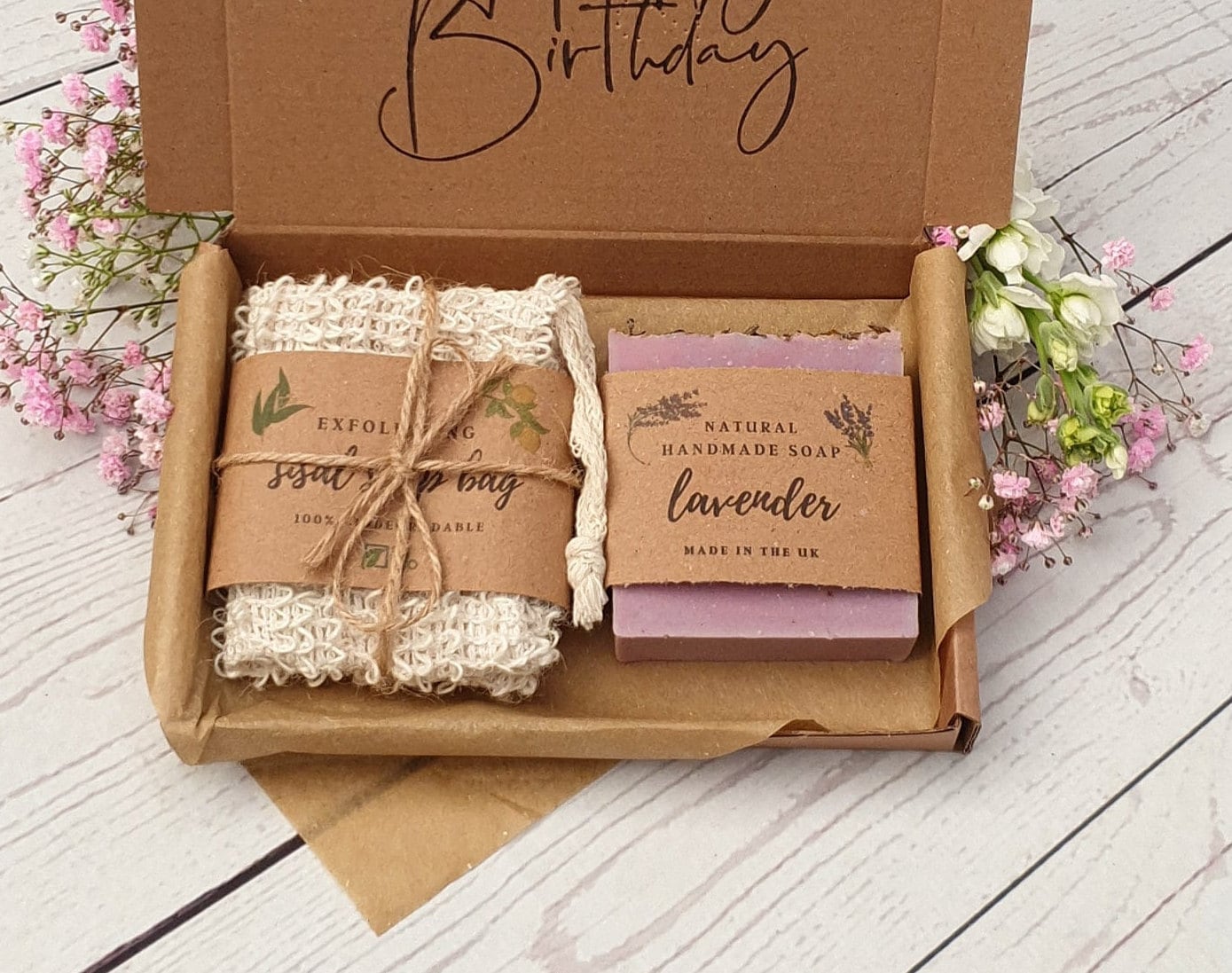 Umweltfreundliche Geschenkbox. Perfektes Nachhaltiges Geschenk Für Deine Mutter, Schwester Oder Beste Freundin. Alles Gute Zum Geburtstag Box Sie von Etsy - iandgeco