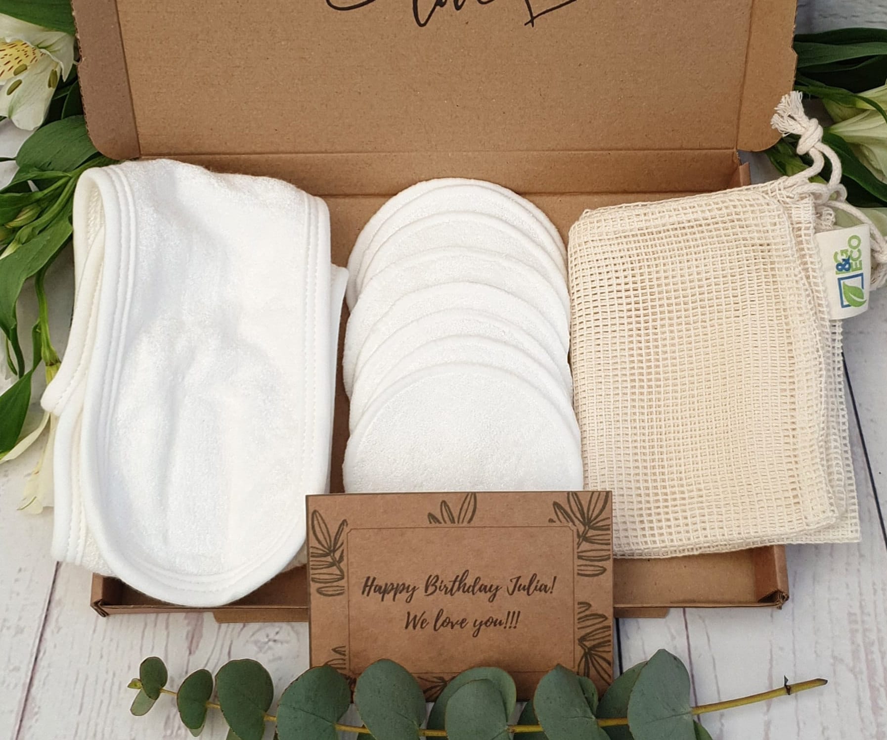 Umweltfreundliches Geschenk Für Sie Frauen, Teenager. Nachhaltiges, & Zero Waste Bambus Makeup Entferner Set/Pads, Haarband von Etsy - iandgeco