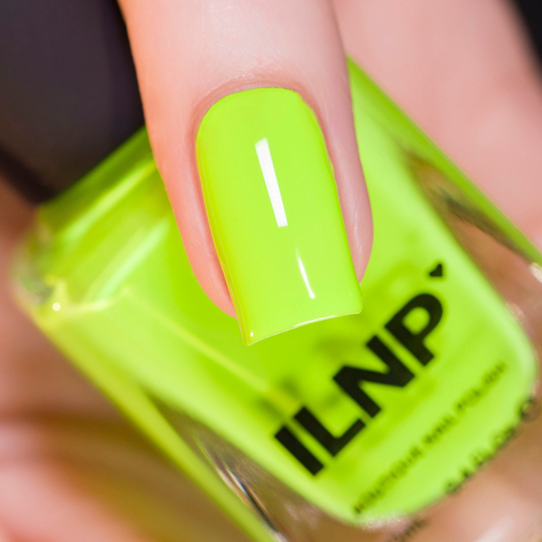 Playlist - Leuchtender Neon Lime Creme Nagellack von Etsy - ilnpbrand