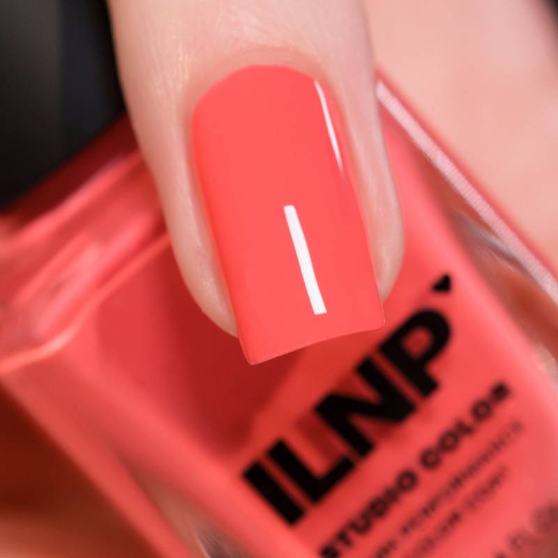 Sommer - Warmer Neon Coral Pink Creme Nagellack von Etsy - ilnpbrand