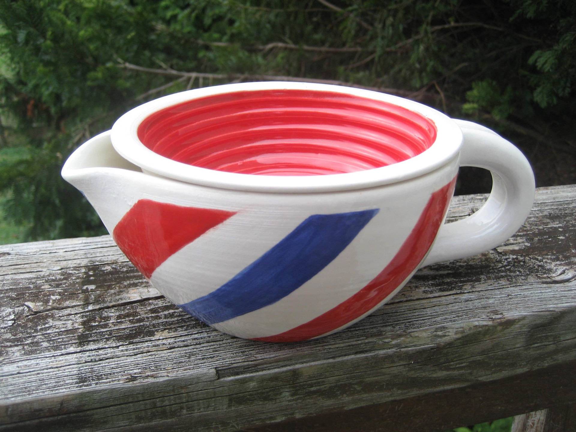 Barber Stange Rasierschale Barber Stange Rasierschale von Etsy - karengoldberg1