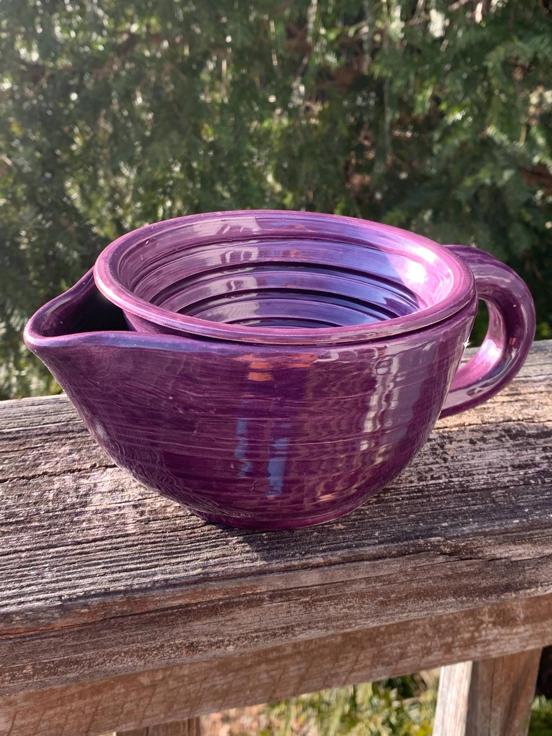 Rasierschale, Lila Rasierschale, Lila von Etsy - karengoldberg1