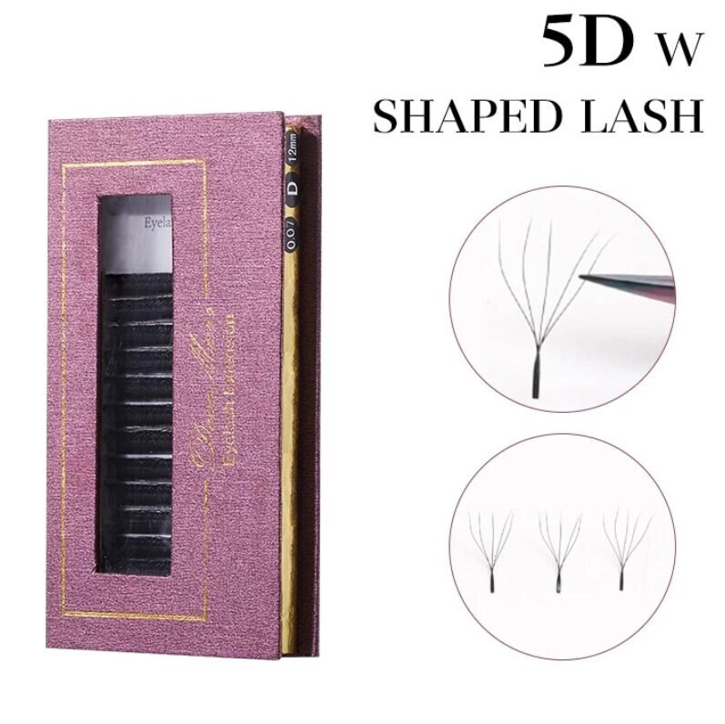 5D Volumen Fans Mix Box Lash | Wimpern Easy Fan Zubehör Vorgefertigter Fächer Curl Wimpernverlängerung Premade von Etsy - kimmylash