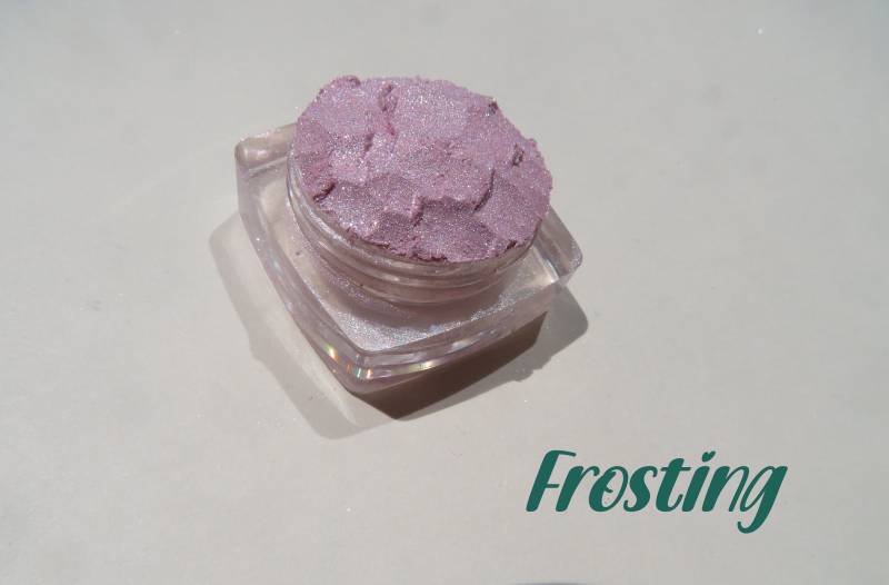 Frosting - Hellrosa, Halb Durchsichtiger, Schimmernder Veganer Mineral-Lidschatten, Lose Pigmente, Ohne Tierversuche, Hellrosa Lidschatten von Etsy - kmms