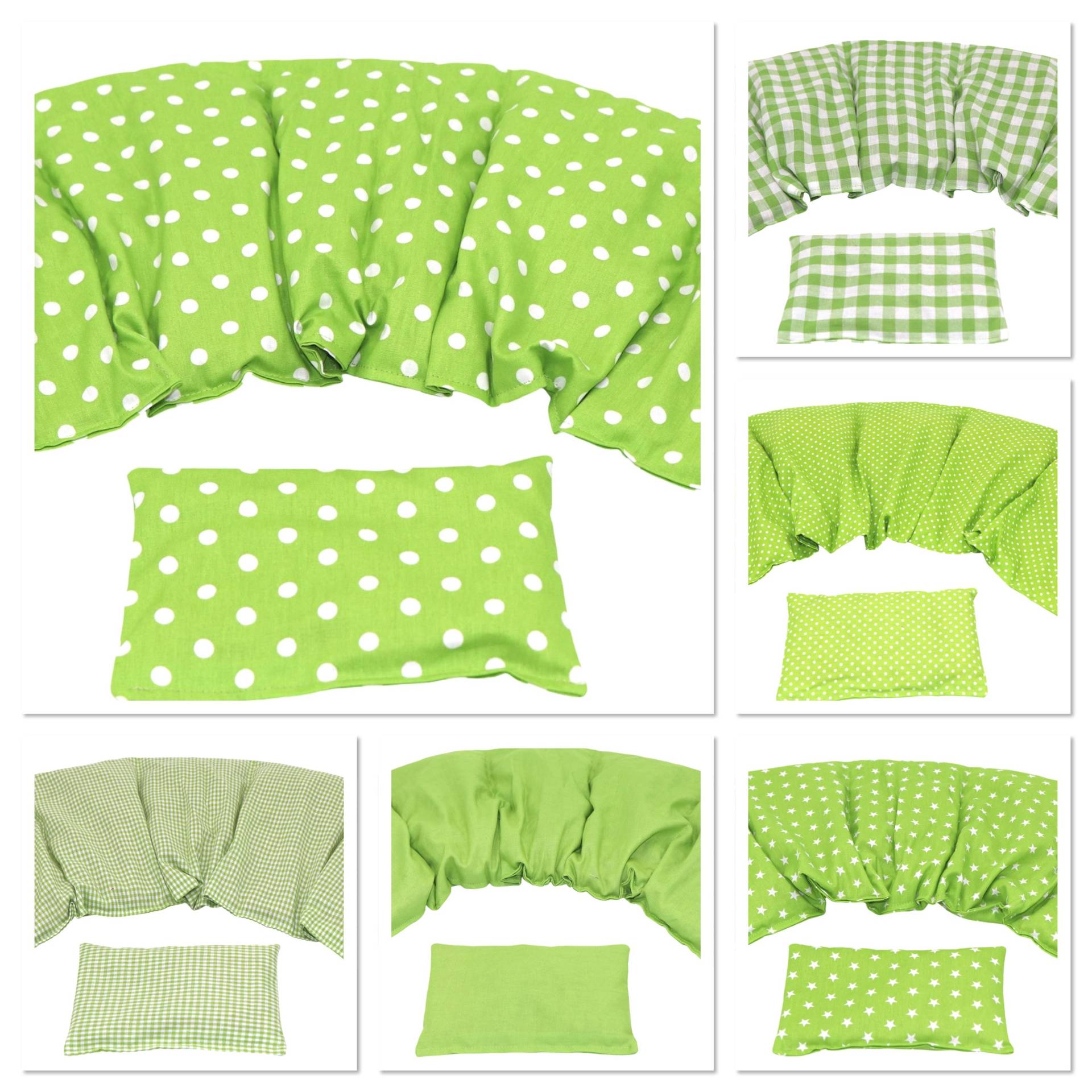 2 Er Set " Lime Punkte 51 X 21 cm 5 Kammer 6 Designs Kirschkernkissen Körnerkissen Wärmekissen Xxl Weizen Raps Dinkelkissen von Etsy - koernerkissen