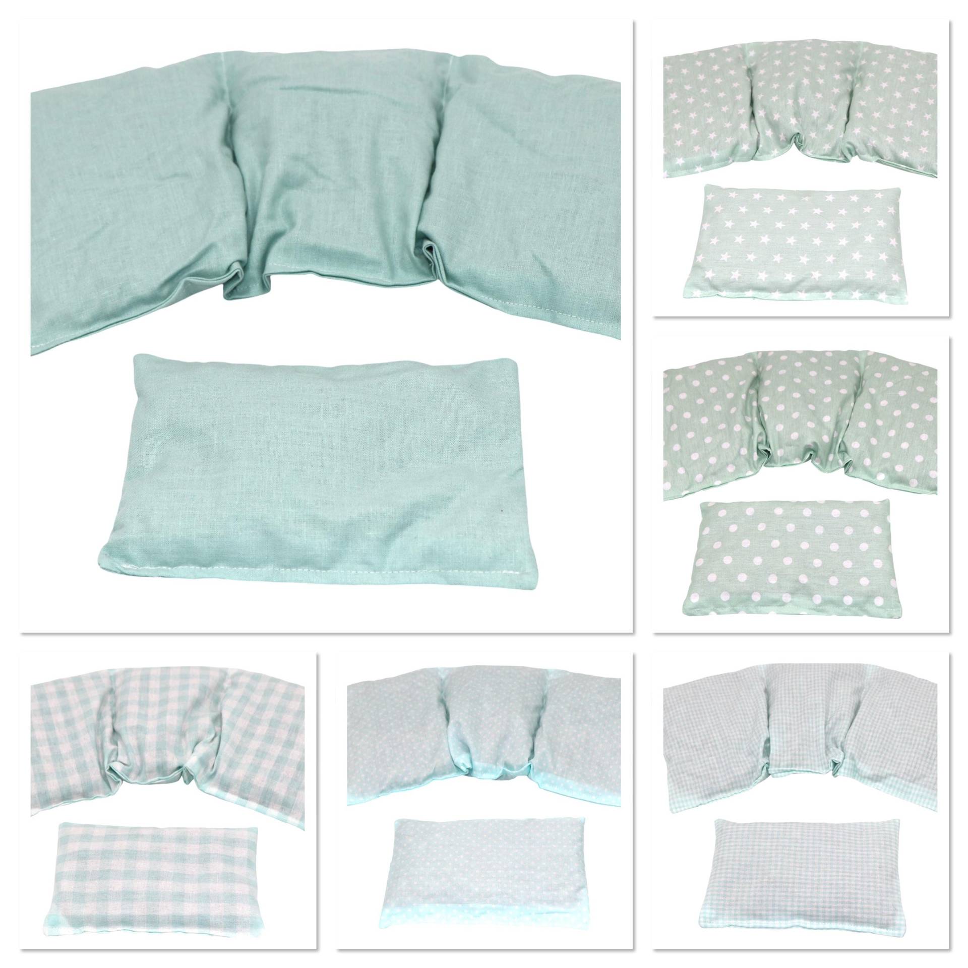 6 Designs 3 Kammer 2 Er Set 36 X 17 cm " Mint Uni Kirschkernkissen Körnerkissen Wärmekissen Xxl Weizen Dinkel Raps Dinkelkissen von Etsy - koernerkissen