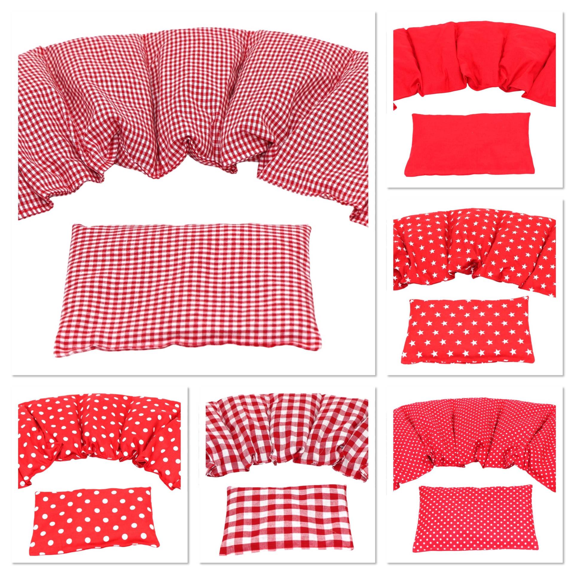 6 Designs 7 Kammer 2 Er Set 67 X 17 cm " Rot Kleine Karo Kirschkernkissen Körnerkissen Wärmekissen Xxl Weizen Dinkel Raps Dinkelkissen von Etsy - koernerkissen