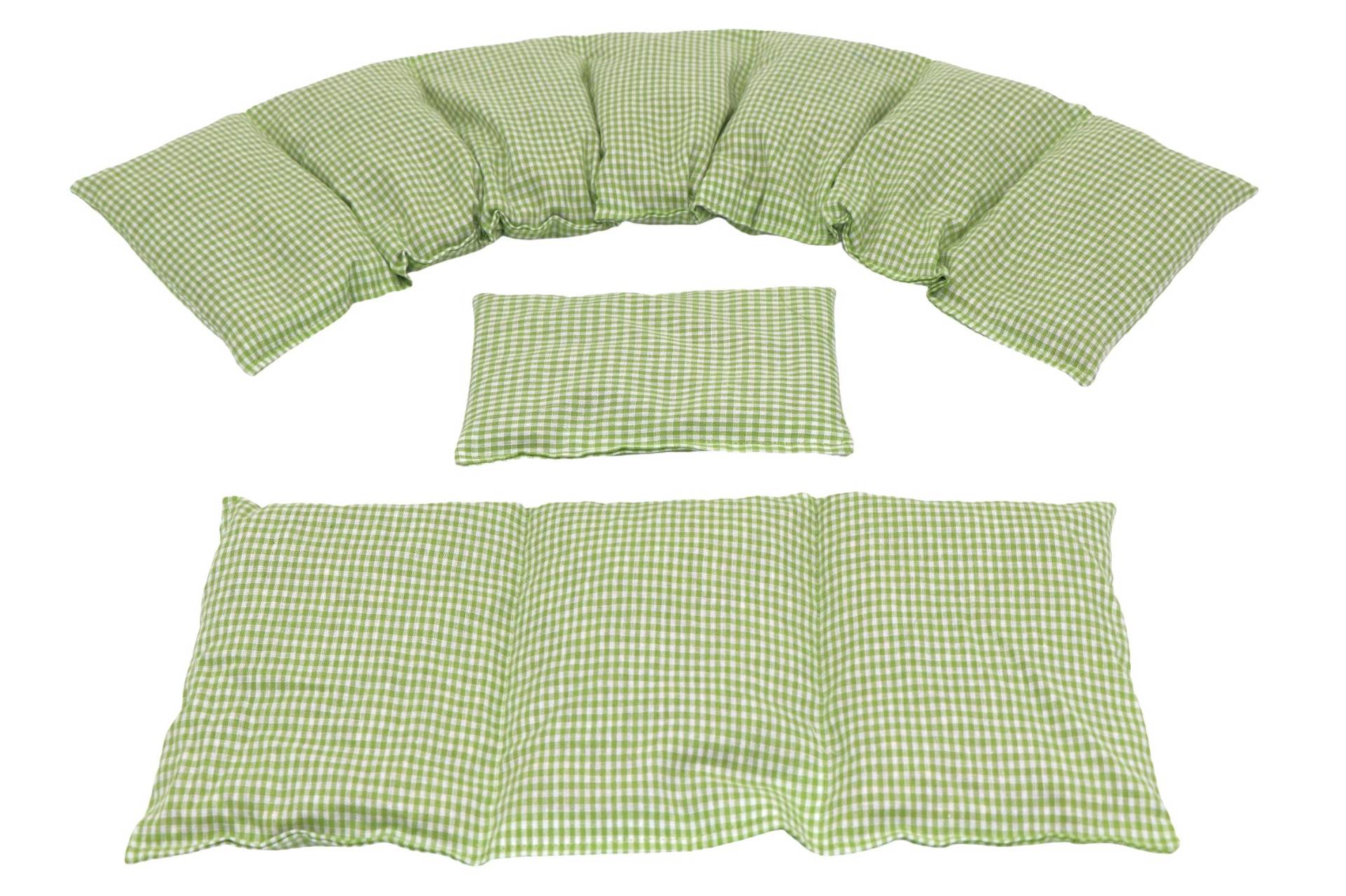 7 Kammer 3 Er Set 66 X17 cm " Lime/Grün Kleine Karo Kirschkernkissen 6 Designs Körnerkissen Wärmekissen Dinkel Raps Trauben von Etsy - koernerkissen