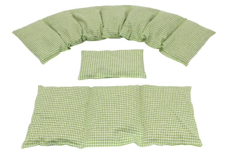 7 Kammer 3 Er Set 66 X17 cm " Lime/Grün Kleine Karo Kirschkernkissen 6 Designs Körnerkissen Wärmekissen Dinkel Raps Trauben von Etsy - koernerkissen