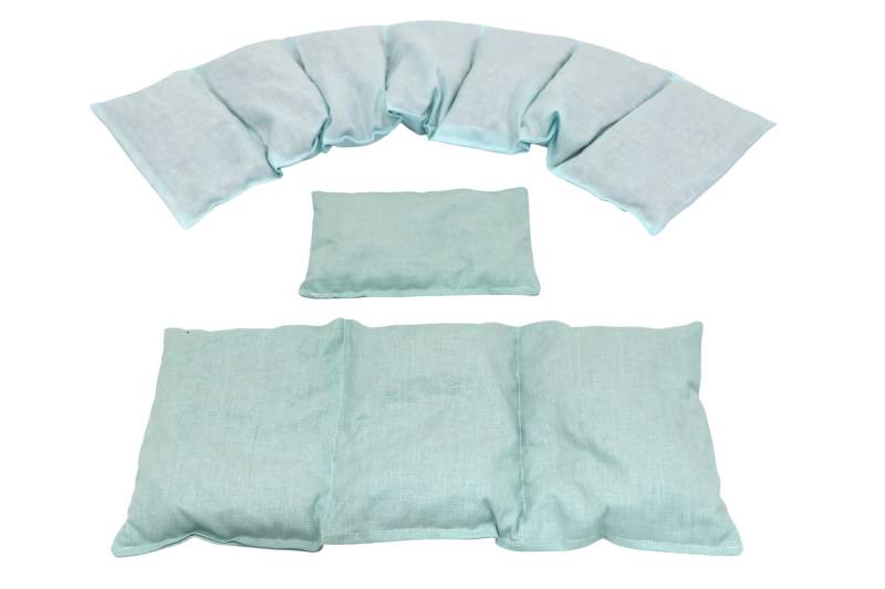 7 Kammer 3 Er Set 66 X17 cm " Mint Uni Kirschkernkissen 6 Designs Körnerkissen Wärmekissen Xxl Weizen Dinkel Raps Trauben von Etsy - koernerkissen