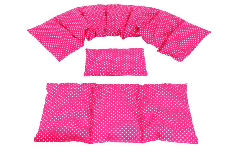 7 Kammer 3 Er Set 66 X17 cm " Pink Kleine Punkte Kirschkernkissen 6 Designs Körnerkissen Wärmekissen Xxl Weizen Dinkel Raps Trauben von Etsy - koernerkissen