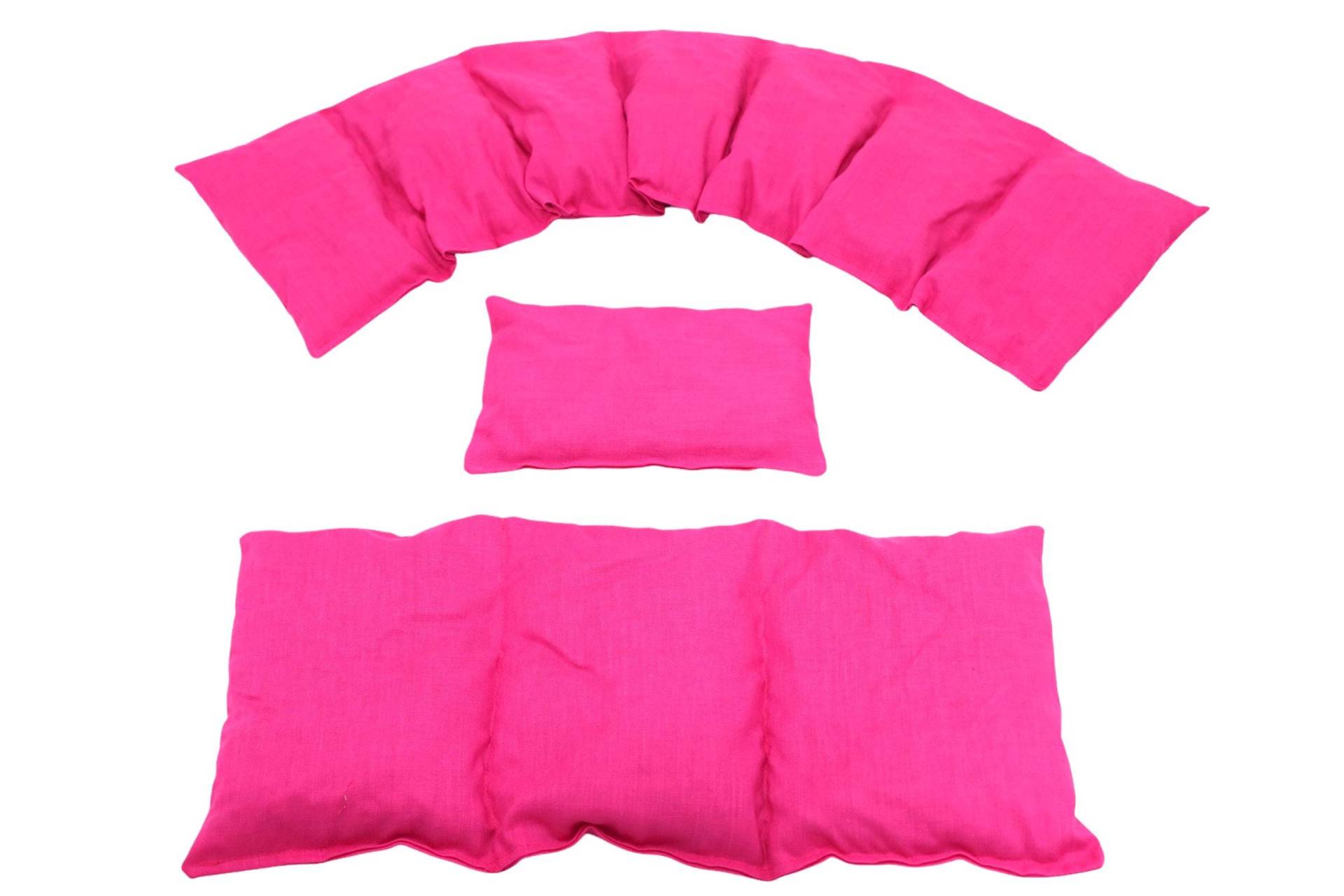 7 Kammer 3 Er Set 66 X17 cm " Pink Uni Kirschkernkissen 6 Designs Körnerkissen Wärmekissen Xxl Weizen Dinkel Raps Trauben von Etsy - koernerkissen