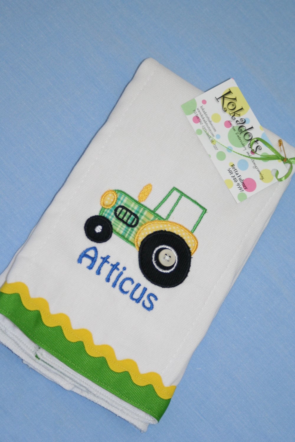 Bauernhof Traktor Spucktuch, John Deere Appliziertes Und Mit Monogramm Spucktuch Für Einen Jungen Bauernhof Traktor Spucktuch, John Deere Appliziertes Und Mit Monogramm Spucktuch Für Einen Jungen von Etsy - kokadots