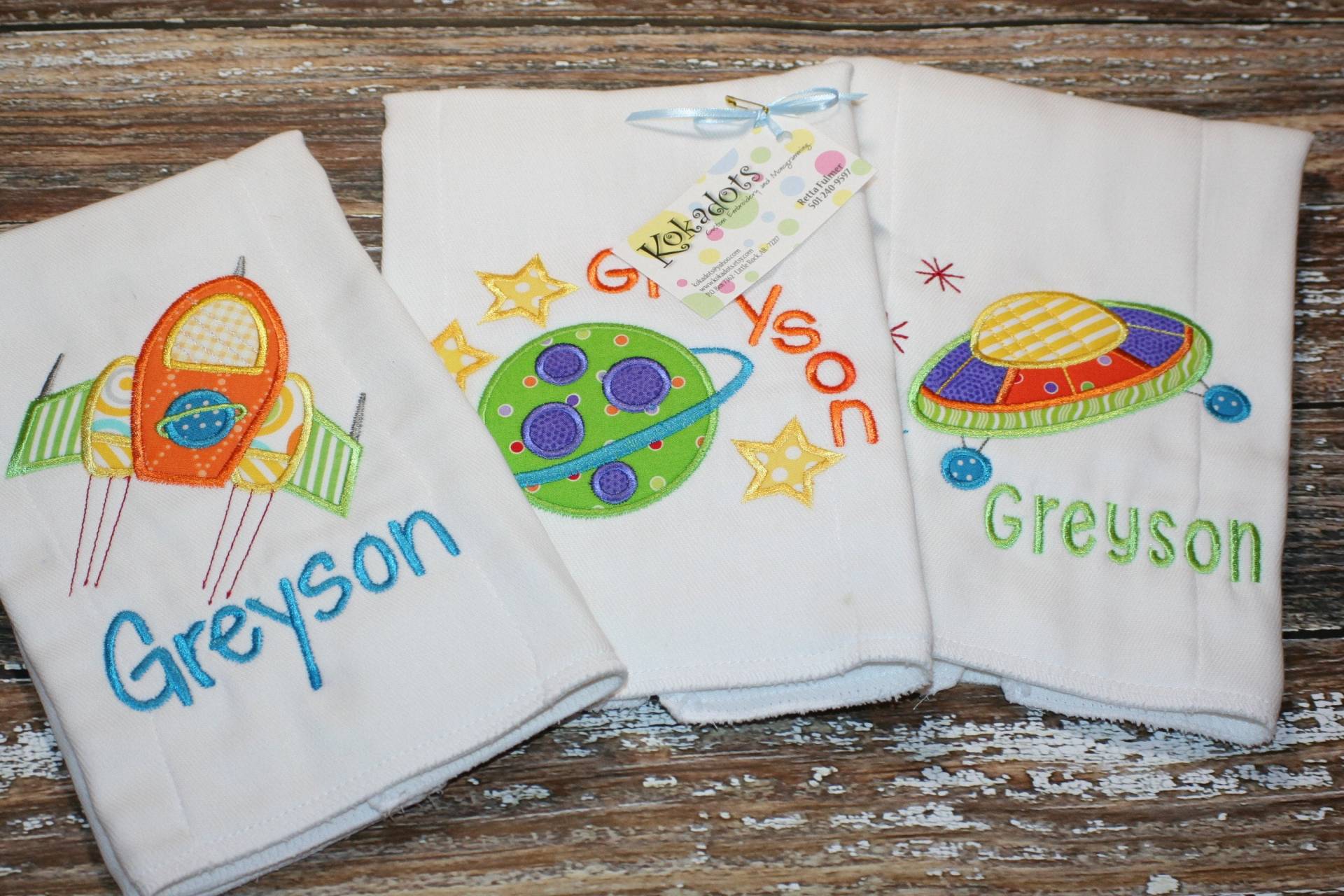 Weltraum Spucktuch, Rakete Planeten Sonnensystem Raumschiff Monogramm Junge Baby Geschenk Weltraum Spucktuch, Rakete Planeten Sonnensystem Raumschiff Monogramm Junge Baby Geschenk von Etsy - kokadots