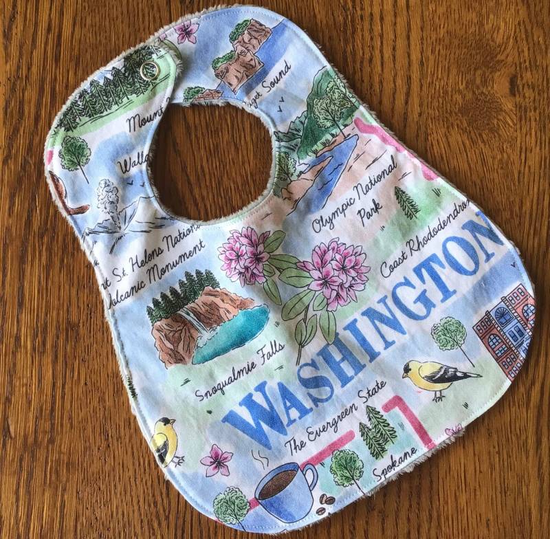 Washington State Minky Kleiner Kleinkind Leinen von Etsy - laurelwhite