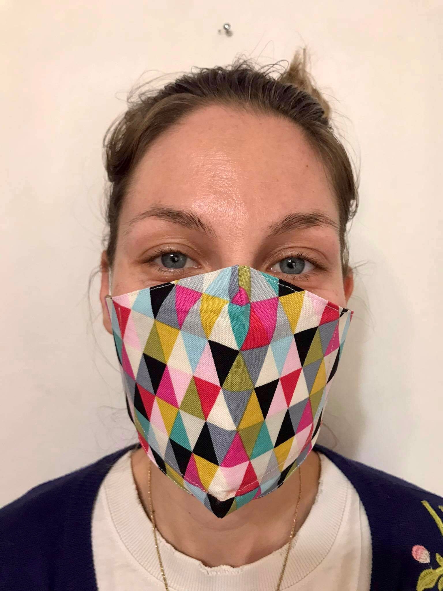 Mehrfarbige Maske, Gesichtsmaske Mit Abnehmbarem Kohlenstofffilter, Unisex Gesichtsmasken Filter, Waschbare Aus Baumwolle, Baumwolle von Etsy - letsbesmartcharity