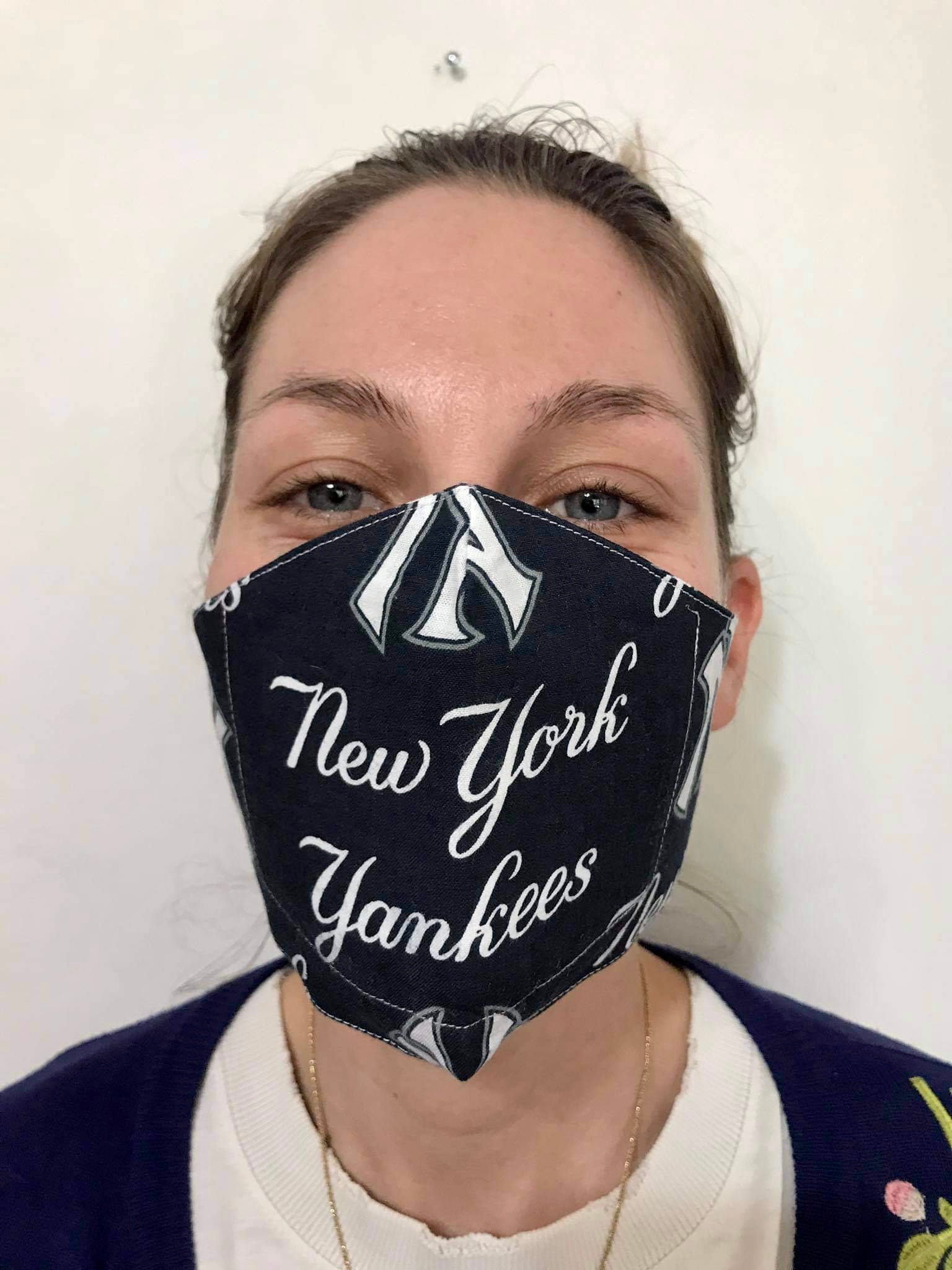 Ny Yankees Marineblaue Gesichtsmaske Mit Abnehmbarem Carbon Filter, Unisex Gesichtsmasken Waschbare Aus Baumwolle, Baumwolle von Etsy - letsbesmartcharity