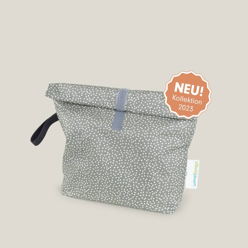 Rollup Wetbags®, M, Liebes Von Priebes, Wetbag, Windeltasche, Wechselkleidung Beutel, Nasstasche, Wasserabweisend, Mini Dots Salbei von Etsy - liebesvonpriebes