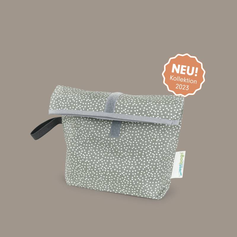 Rollup Wetbags®, S, Liebes Von Priebes, Wetbag, Windeltasche, Wechselkleidung Beutel, Nasstasche, Wasserabweisend, Mini Dots Salbei S von Etsy - liebesvonpriebes