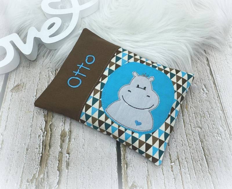 Wärmekissen Personalisierbar, Babywärmekissen, Körnerkissen | Nilpferd Hippo Dinkel - Oder Kirschkerninlett von Etsy - lineluCologne