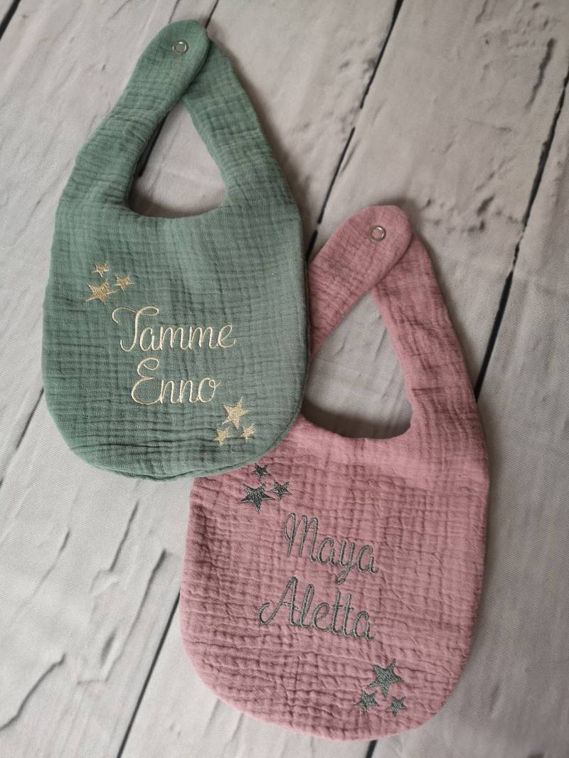 Lätzchen Aus Musselin Personalisiert Mit Name von Etsy - littlemomentsby