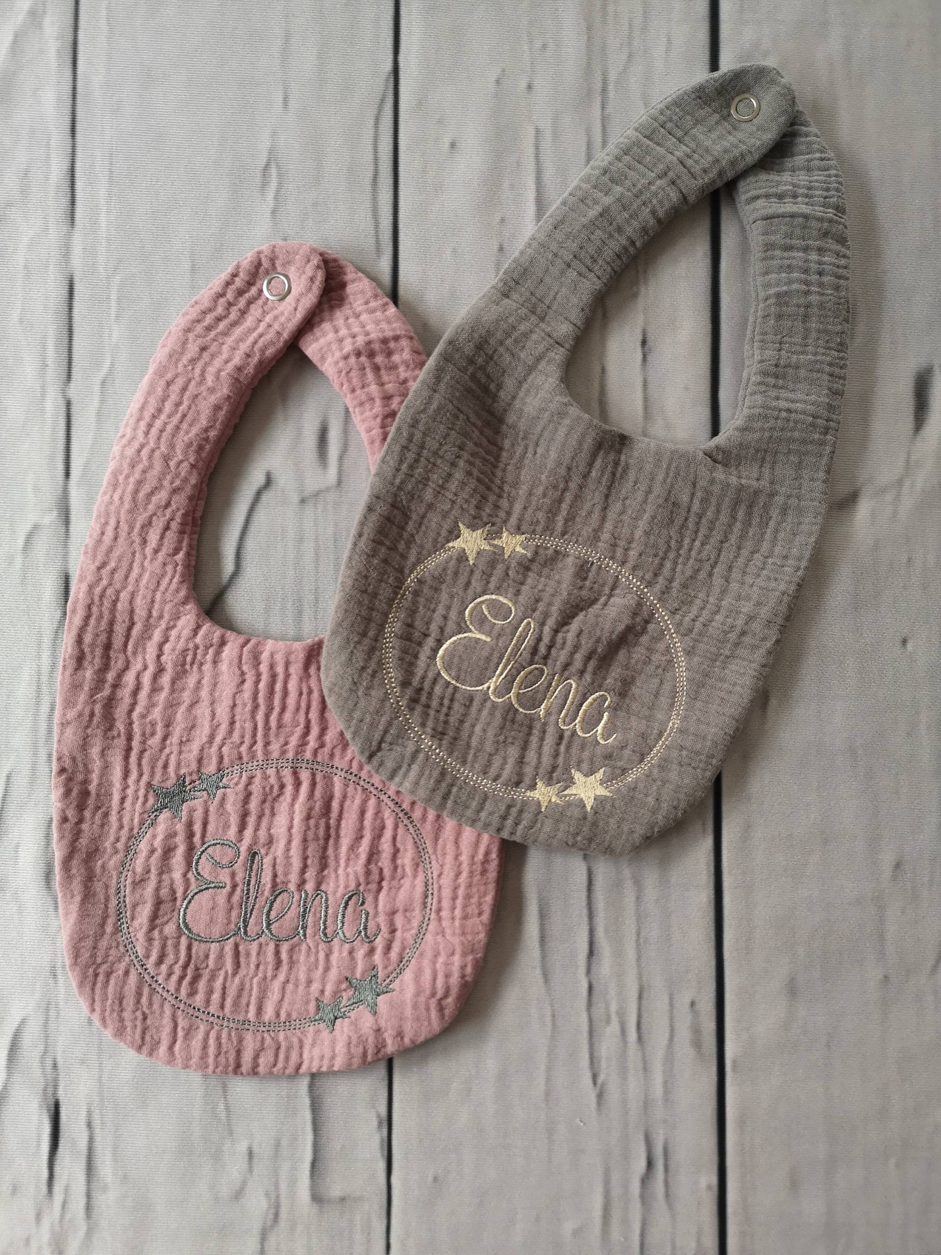 Lätzchen Aus Musselin Personalisiert Mit Name von Etsy - littlemomentsby