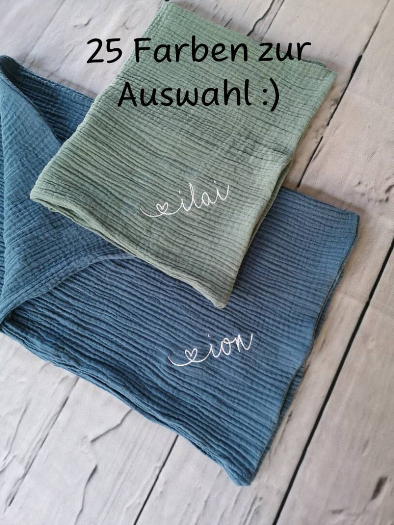 Spucktuch Aus Musselin Personalisiert Mit Name von Etsy - littlemomentsby