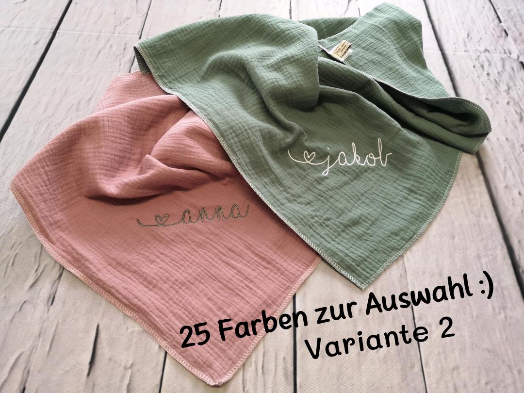 Spucktuch Aus Musselin Personalisiert Mit Name von Etsy - littlemomentsby