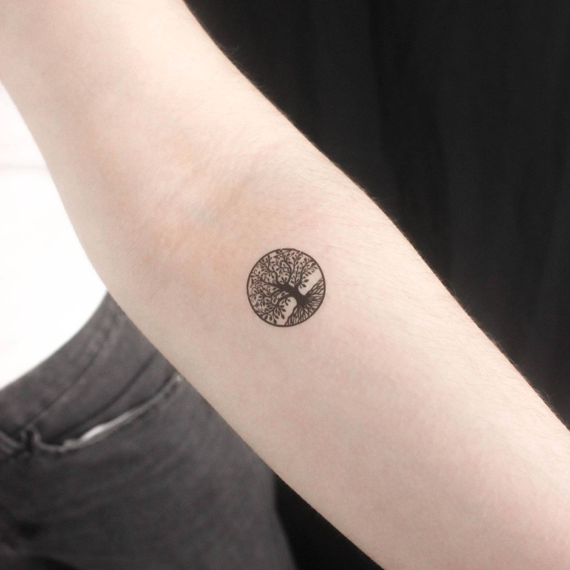 Baum Des Lebens Temporäres Tattoo | 3Er Set von Etsy - littletattoos