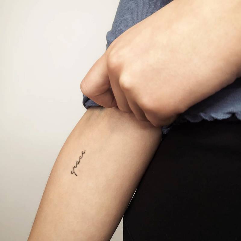 Grace Temporäres Tattoo | 3Er Set von Etsy - littletattoos