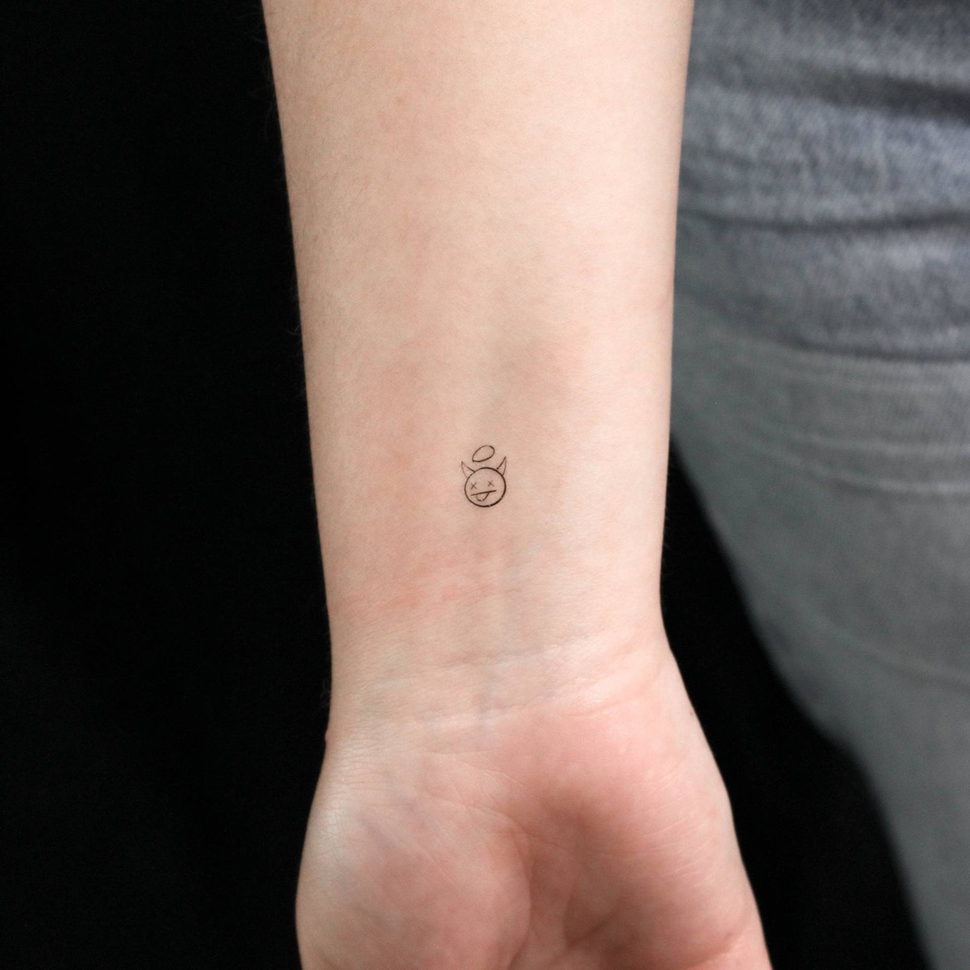 Teufel Temporäres Tattoo | 3Er Set von Etsy - littletattoos