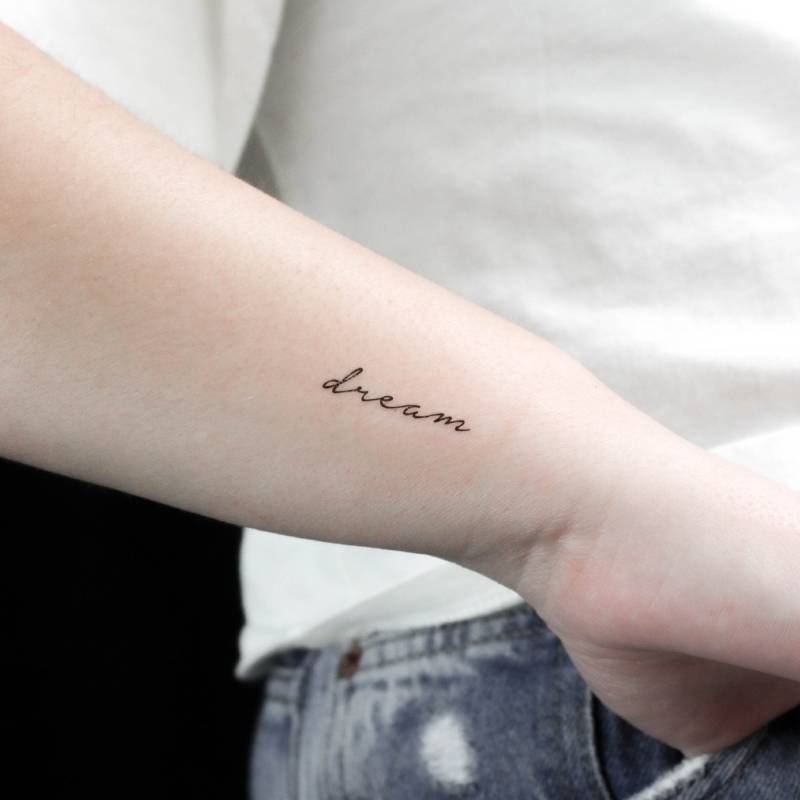 Traum Temporäres Tattoo | 3Er Set von Etsy - littletattoos