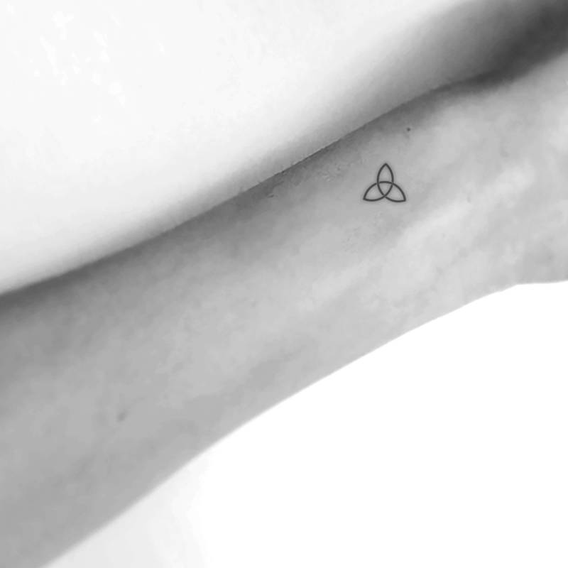 Triquetra Temporäres Tattoo | 3Er Set von Etsy - littletattoos