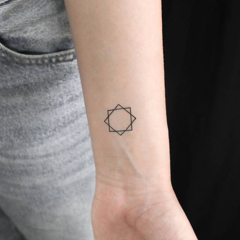 stern Von Lakshmi Temporäres Tattoo | 3Er Set von Etsy - littletattoos