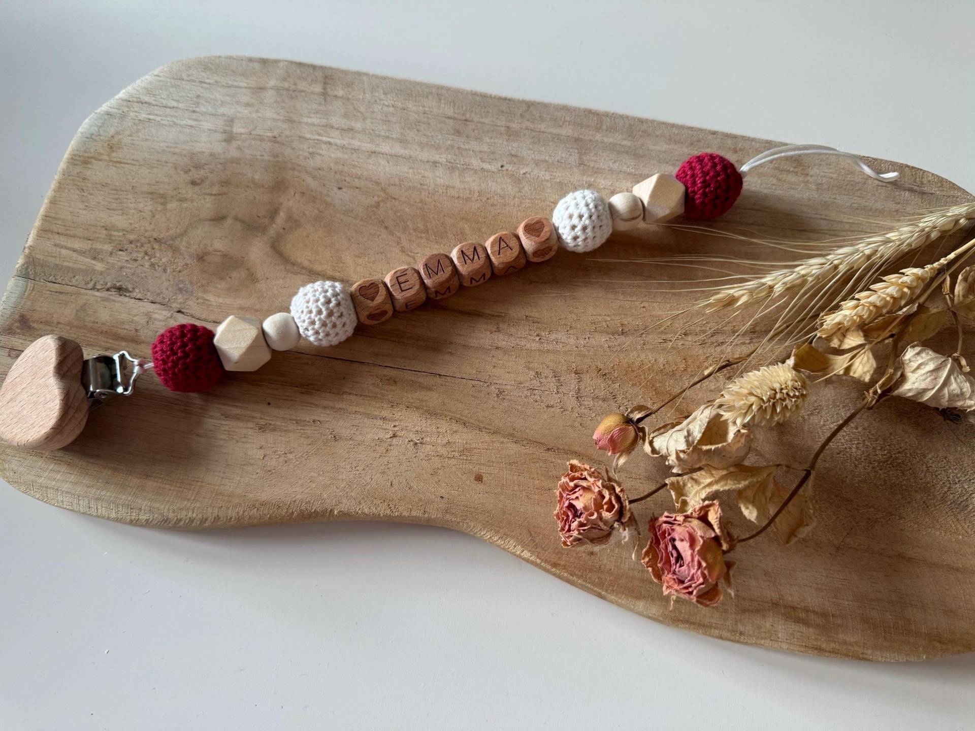 Schnullerkette Mit Namen Schnullerkette Mit Namen von Etsy - loewenherzschnuller