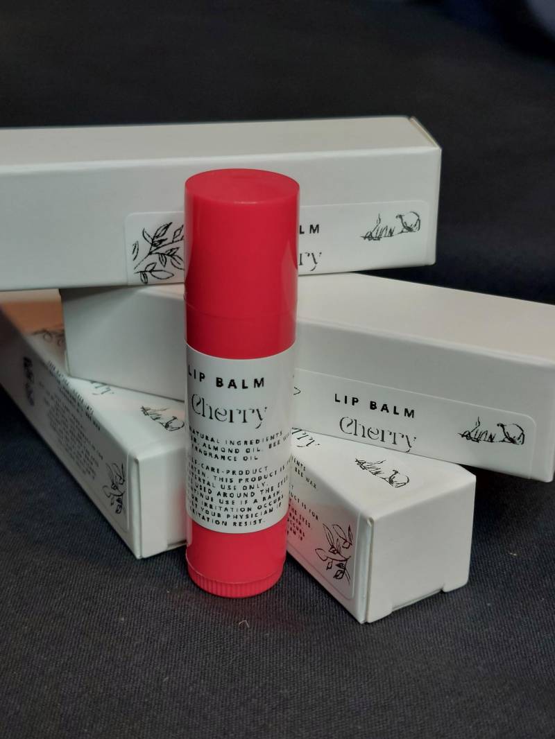 Lip Balm - Cherry von Etsy - luancandlesandmore