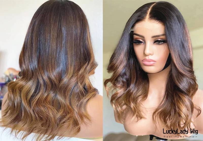 Ombre 3Tone 1B/4 30 Lose Welle Haar Perücken Glueless Frontal 13x4 Spitze Prelucked Echthaar Perücke Vordere 13x6 Baby Für Frauen von Etsy - luckyladyhair