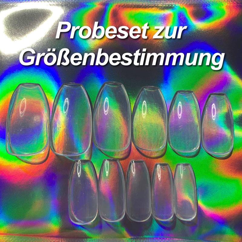 Nagel- Probeset - Jede Größe, Wähle Die Gewünschte Form, Zur Größenbestimmung Schnell Und Einfach von Etsy - lunevillage