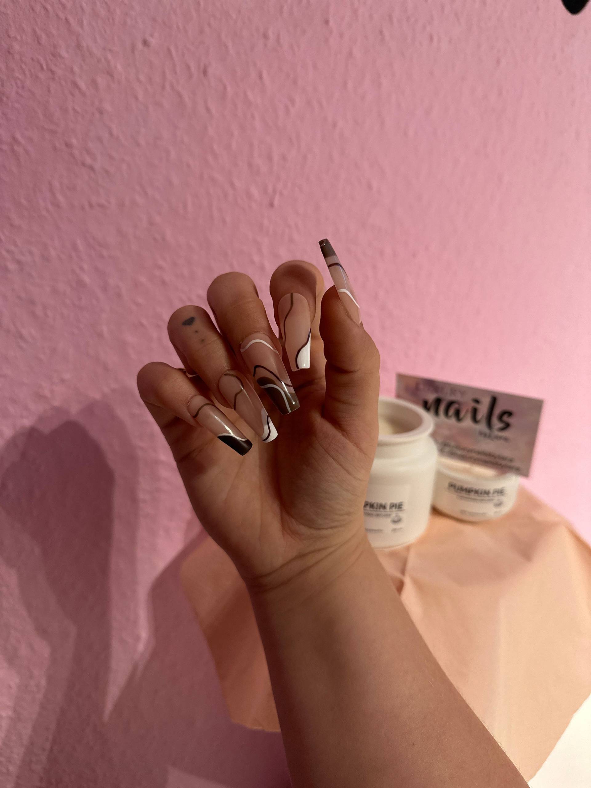 Press On Nails | Moccacino 2.0 10 Stück von Etsy - luxurynailsbylara