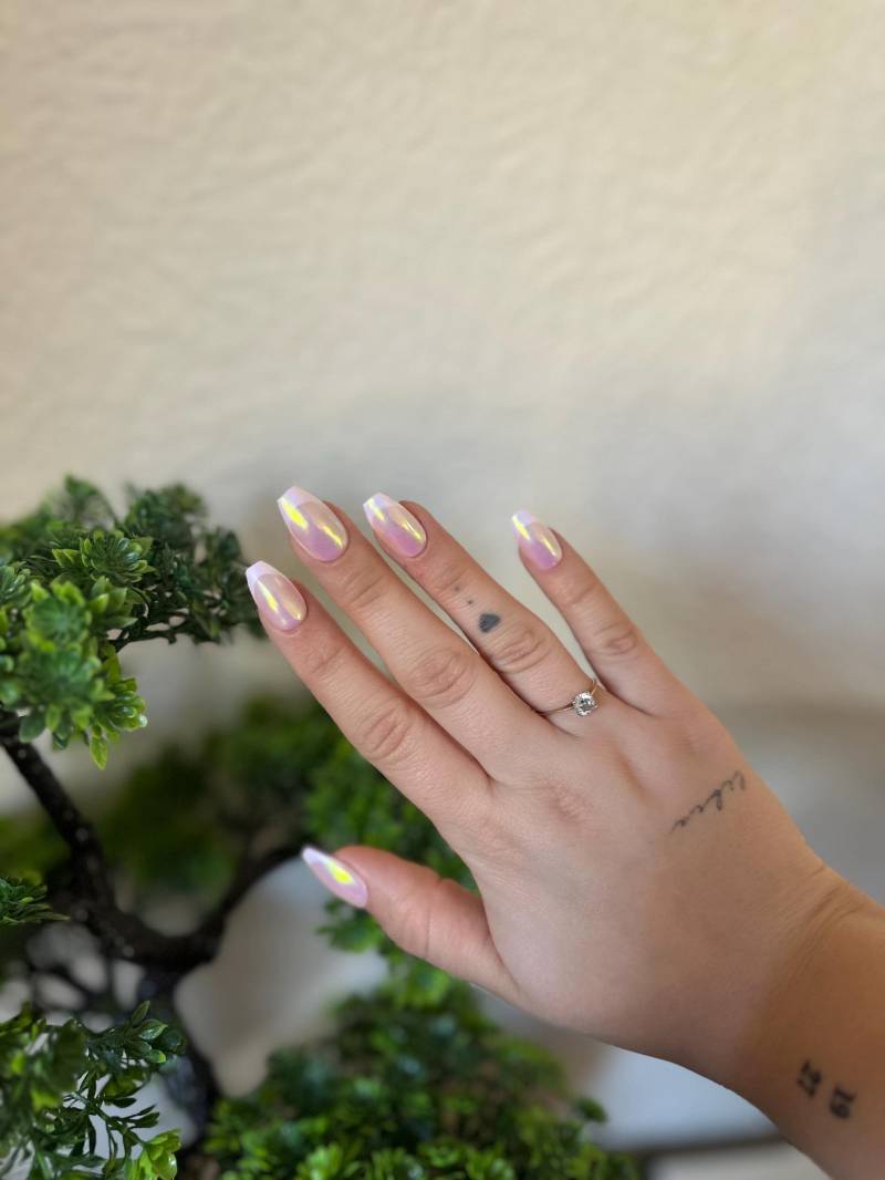 Press On Nails | Pearl 10 Stück von Etsy - luxurynailsbylara