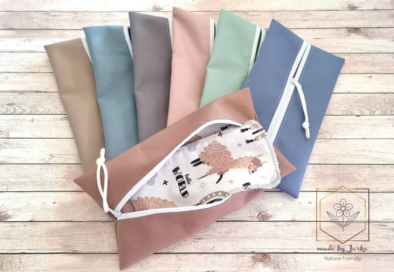 Personalisierbare Nastasche, Feuchttüchertasche, Wetbag Mit Namen, Tasche Für Babytücher, Hygienebeutel, Geschenk, Hygiene von Etsy - madebyJarka