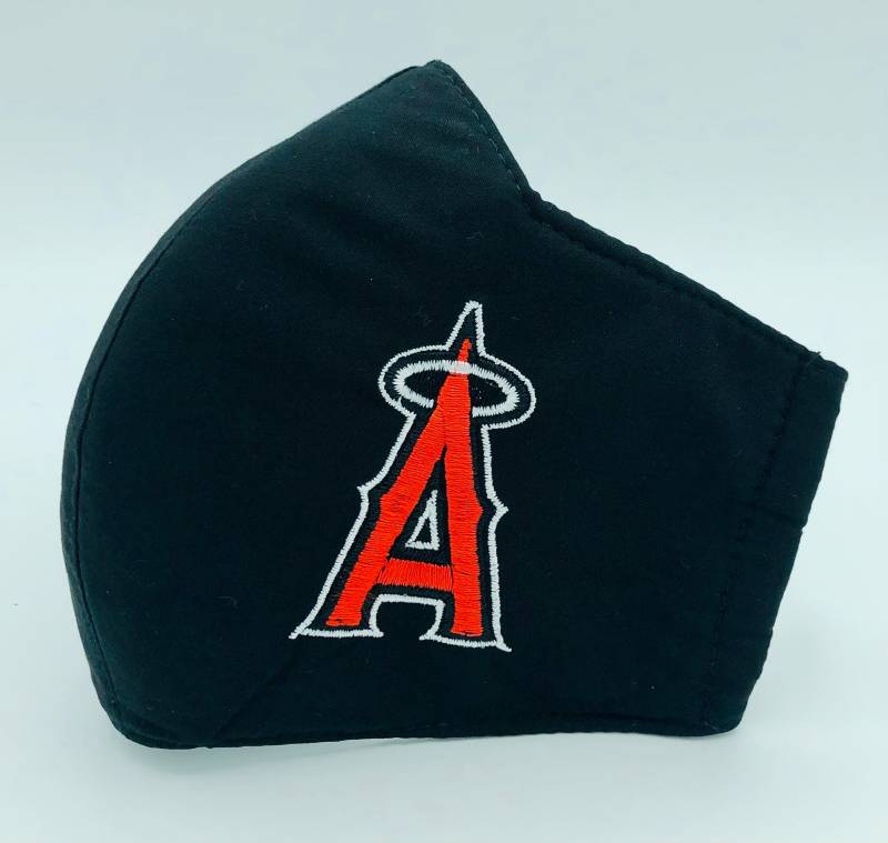 Mlb Los Angeles Angels Gesichtsmaske, Engel Sport Baseball Mode Erwachsenen von Etsy - maskzitupshop