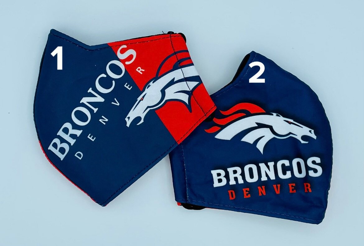 Nfl Hochwertige Denver Broncos Football Gesichtsmaske, Sport Mode Erwachsene Gesichtsmaske von Etsy - maskzitupshop