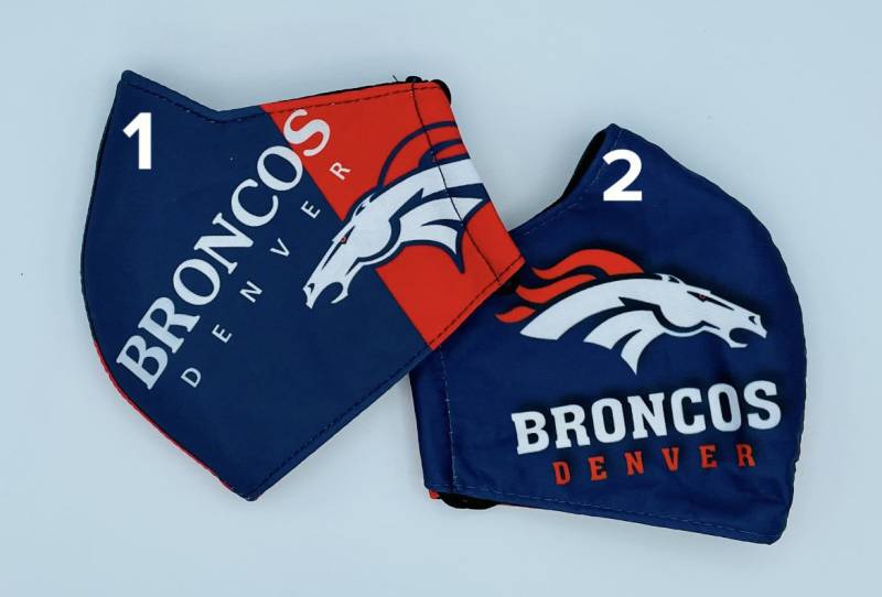 Nfl Hochwertige Denver Broncos Football Gesichtsmaske, Sport Mode Erwachsene Gesichtsmaske von Etsy - maskzitupshop