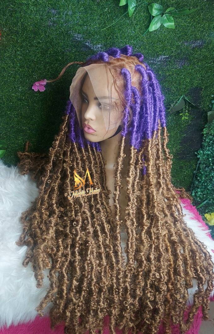 Dreadlocks Perücke Vorne Geflochtene Göttin Dreads Weiche Leidenschaft Twists von Etsy - merithairs