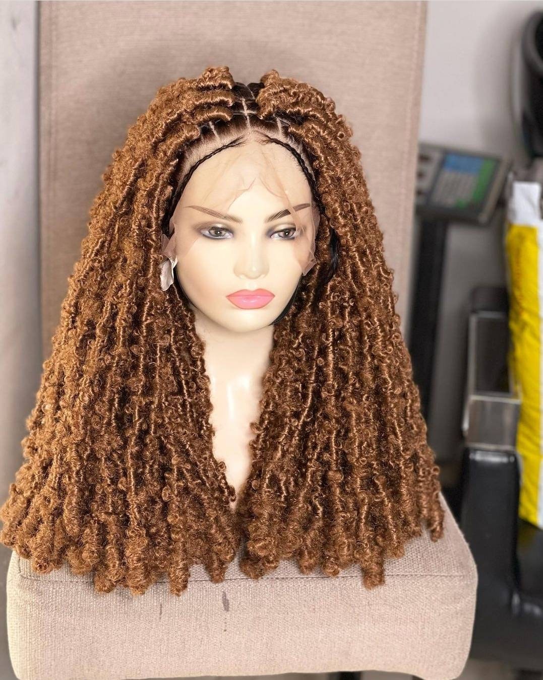 Schmetterling Lox Perücke, Dreadlocks Perücke Göttin Dreads Weiche Geflochtene Faux Locs Cornrow Leidenschaft Twists von Etsy - merithairs