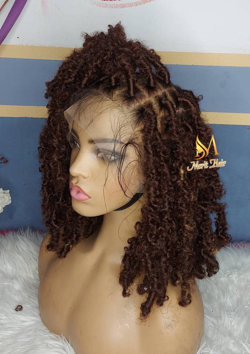 Volle Spitze Butterflylocs Perücke, Dreadlocks Perücke Göttin Dreads Weiche Geflochtene Leidenschaft Twists von Etsy - merithairs