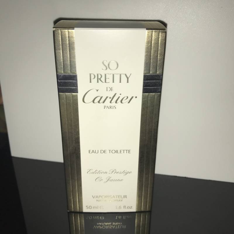 Cartier - So Pretty Edition Prestige Or Jaune Eau De Toilette 50Ml Vintage Rare- Luxus Limited von Etsy - miniperfumes