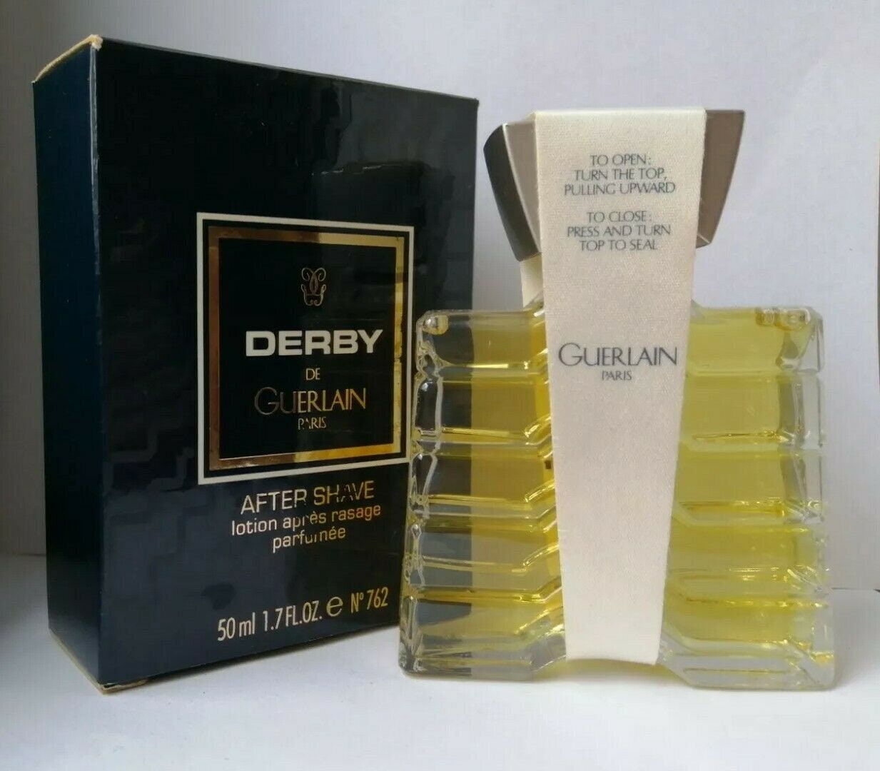 Guerlain Vintage Derby | 50 Ml After Shave Splash 80Er Jahre Vintageduft Abgesetzt - Sammlerstück Selten, Luxus Eingestellt von Etsy - miniperfumes