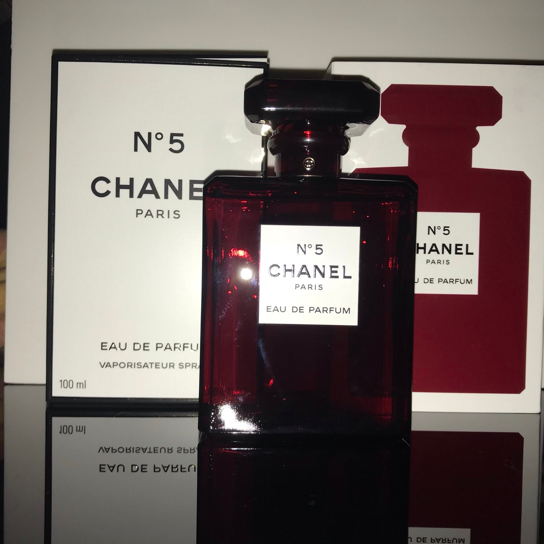 Nr. 5 - Rote Auflage Eau De Parfum 100 Ml Original Limitierte Valentinsgeschenk Für Sie Voll, Unbenutzt, Mit Schachtel Must Have von Etsy - miniperfumes